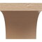 Ekena Millwork 9"W x 9"D x 9"H Wide Huntington Rough Cedar Woodgrain TimberThane Corbel, Primed Tan CORUR09X09X09HUNRCPR - alternate 6
